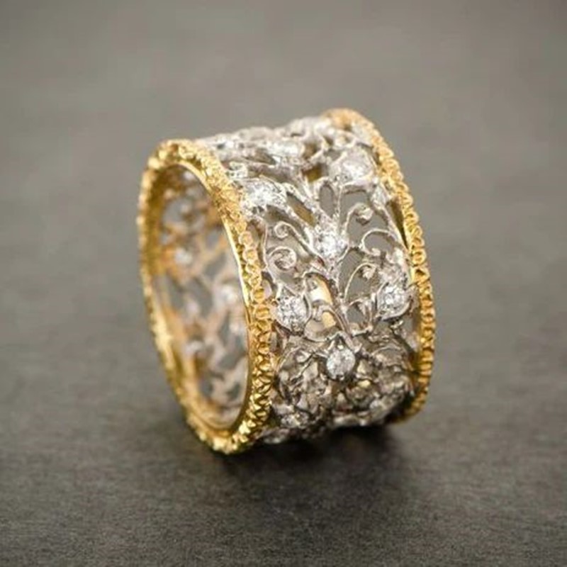 Gymnastics Rings - ORZTOON Fashion Korean Personal Gold and