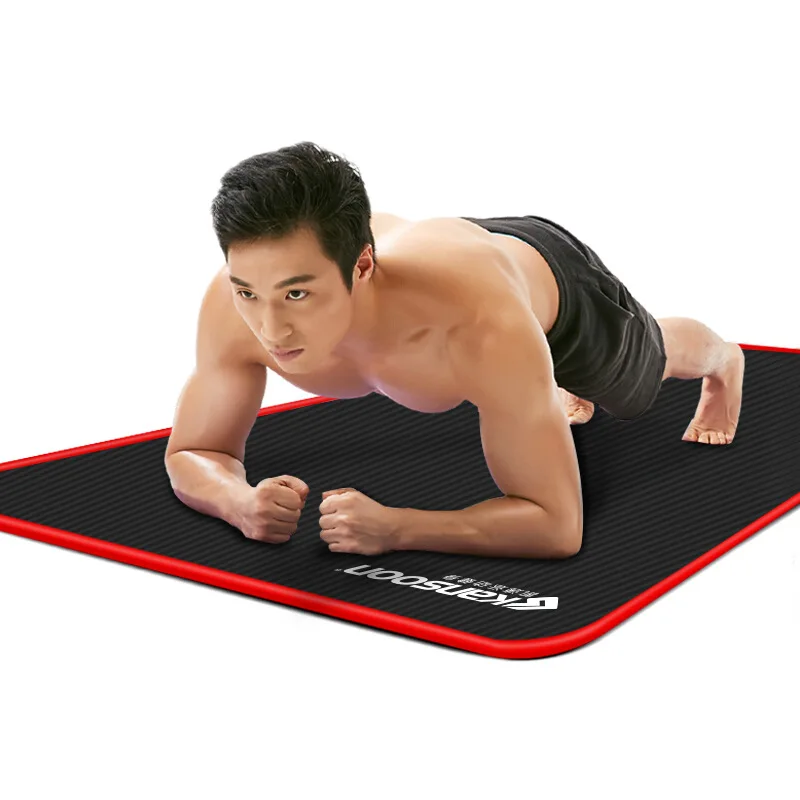 Gym Floor Mats - 10mm Yoga Mat Extra Thick 1830*610mm