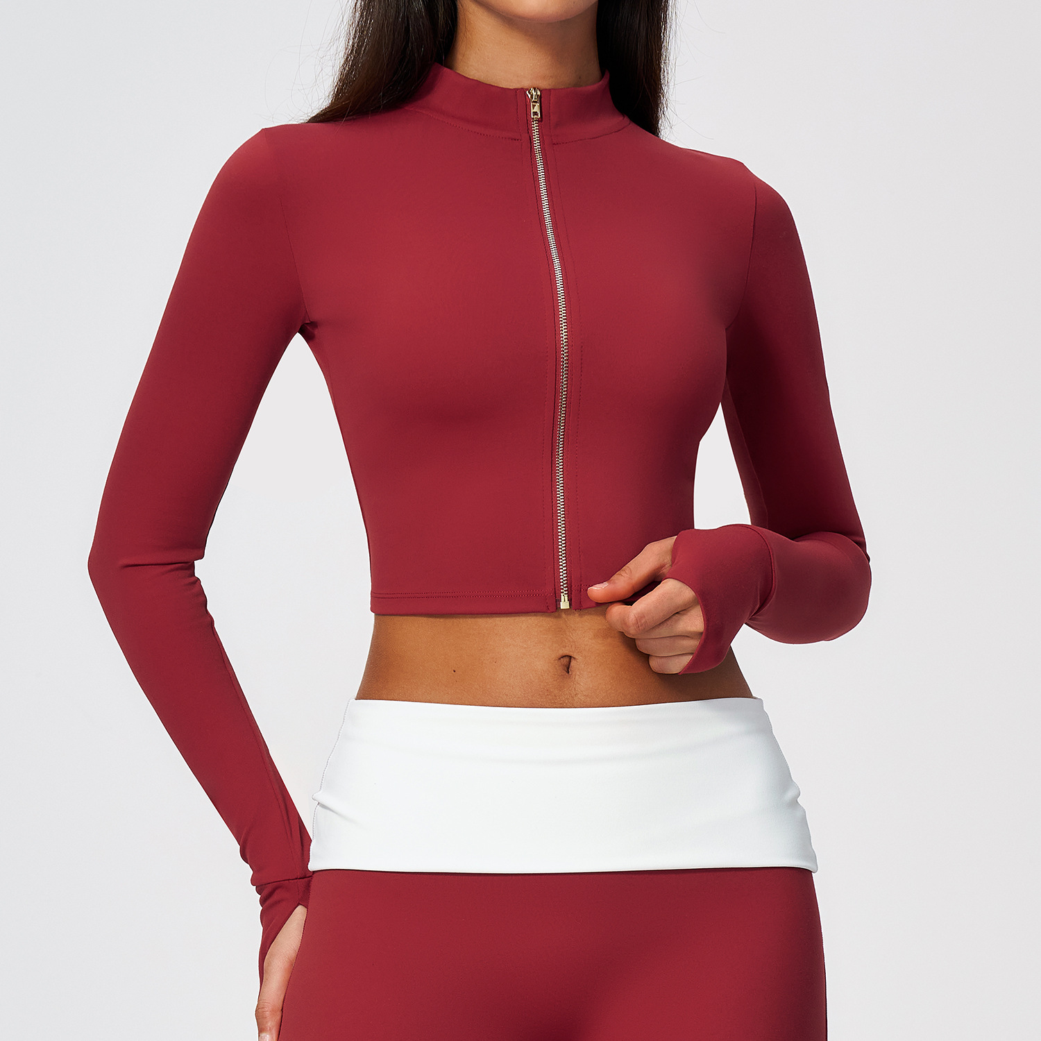 Yoga Fitness Jacket - Long Sleeve Yoga Jacket Cloud Feeling