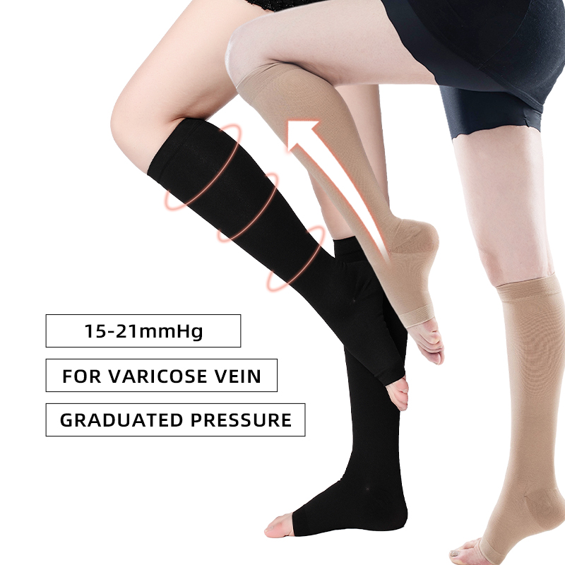 Knee Sleeve Compression - S-5XL 2pcs/Pair Medical Compression Calf Sleeves
