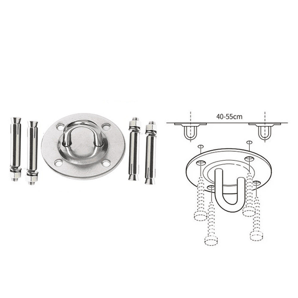 1Set Industrial Grade Swing Ch - Gymnastics Rings 评论和价格