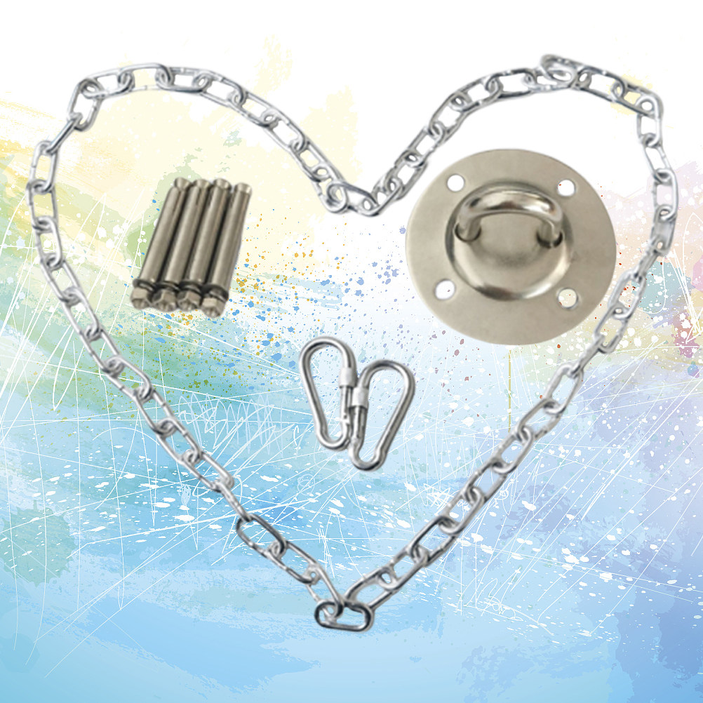 1Set Industrial Grade Swing Ch - Gymnastics Rings 评论和价格