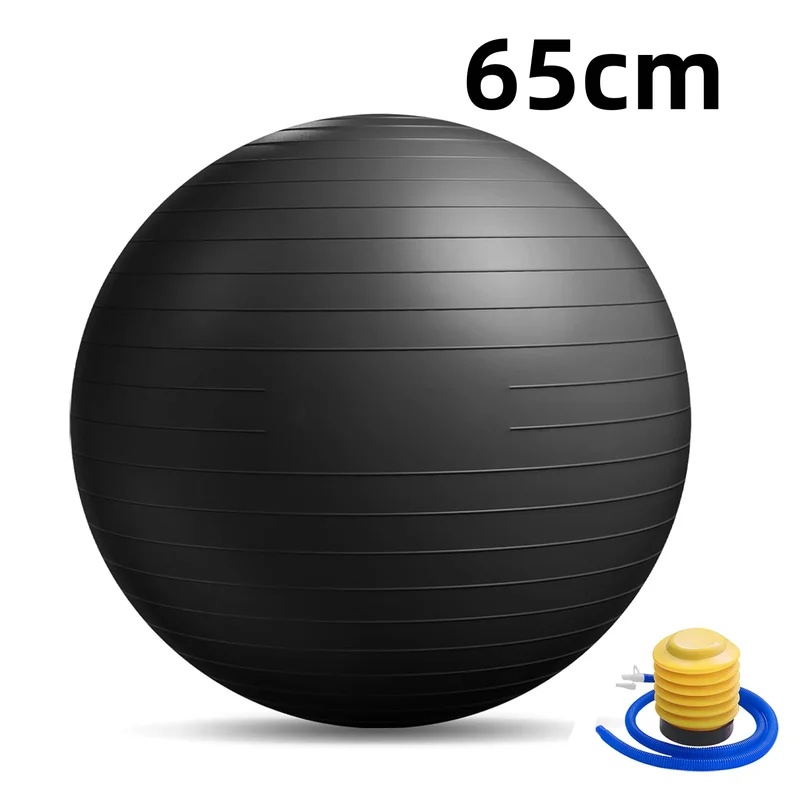 Anti-Burst Yoga Ball with Pump - Exercise Ball Stability 评论和价格
