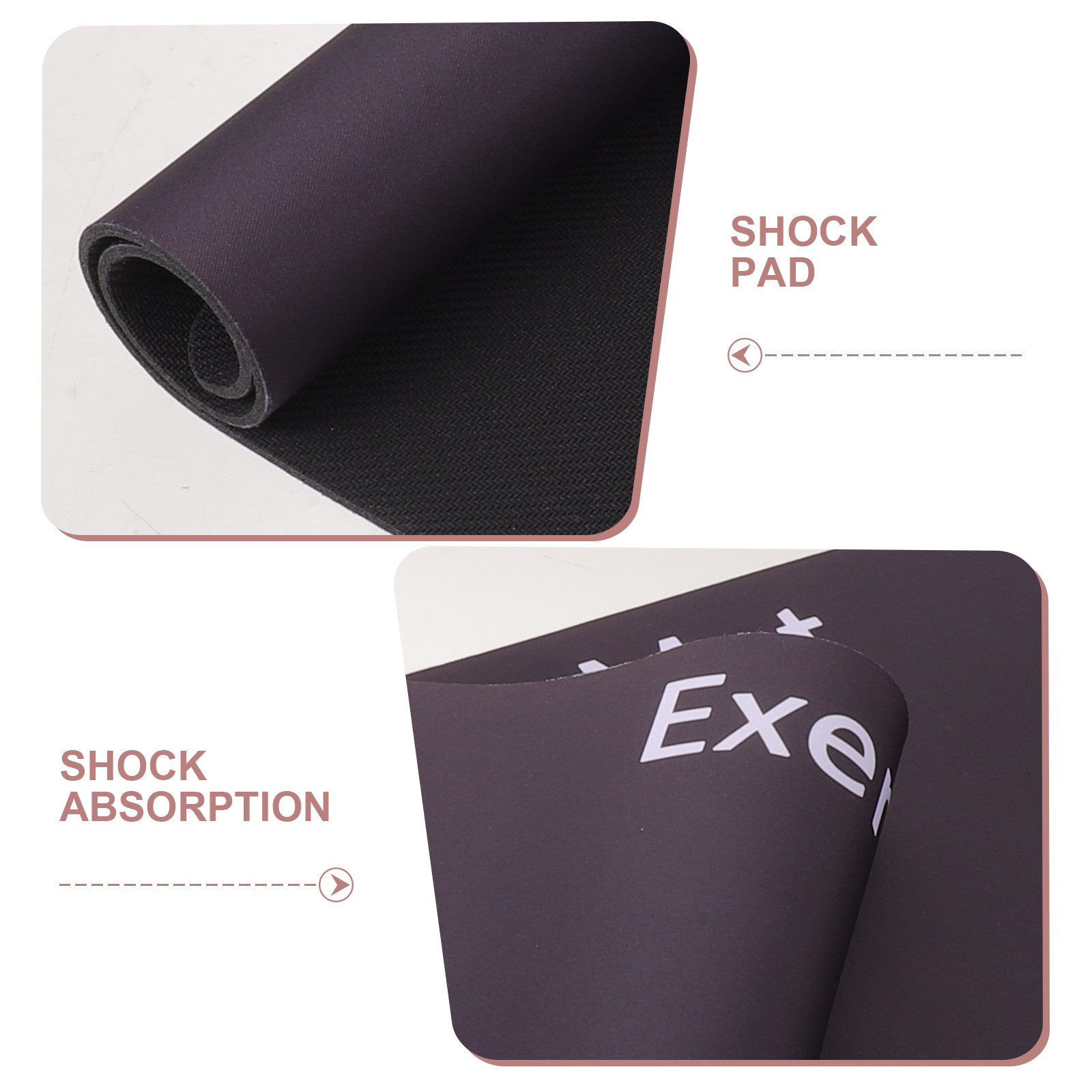2Pcs Fitness Equipment Shock A - Gym Floor Mats 评论和价格
