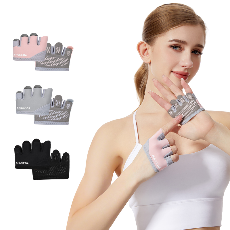 Pair of Fitness Fingerless Glo - Yoga For Fitness 评论和价格