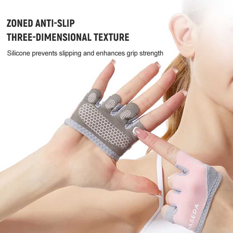 Pair of Fitness Fingerless Glo - Yoga For Fitness 评论和价格