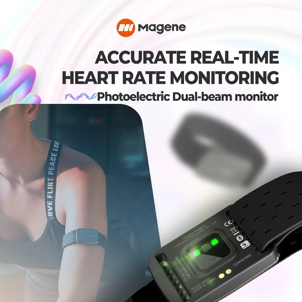 Magene H803 Heart Rate Armband - Wrist Wraps Fitness 评论和价格