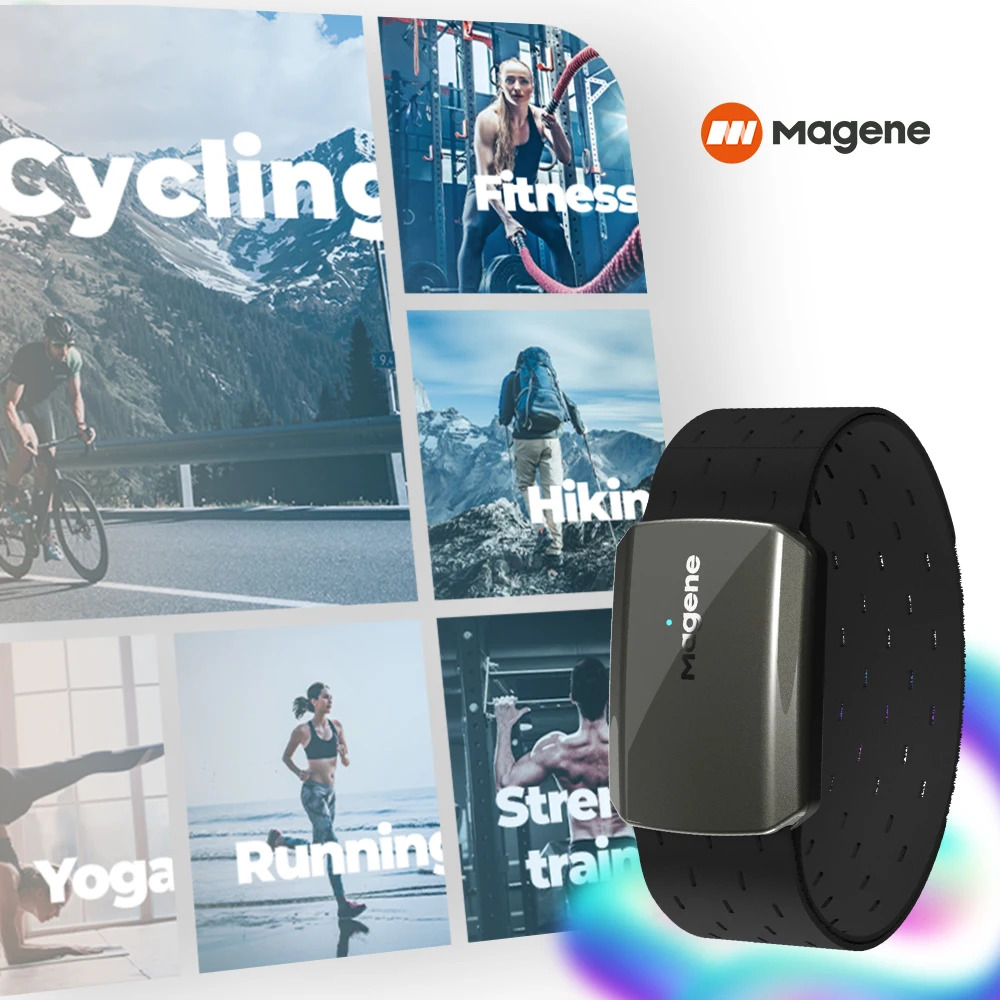 Magene H803 Heart Rate Armband - Wrist Wraps Fitness 评论和价格