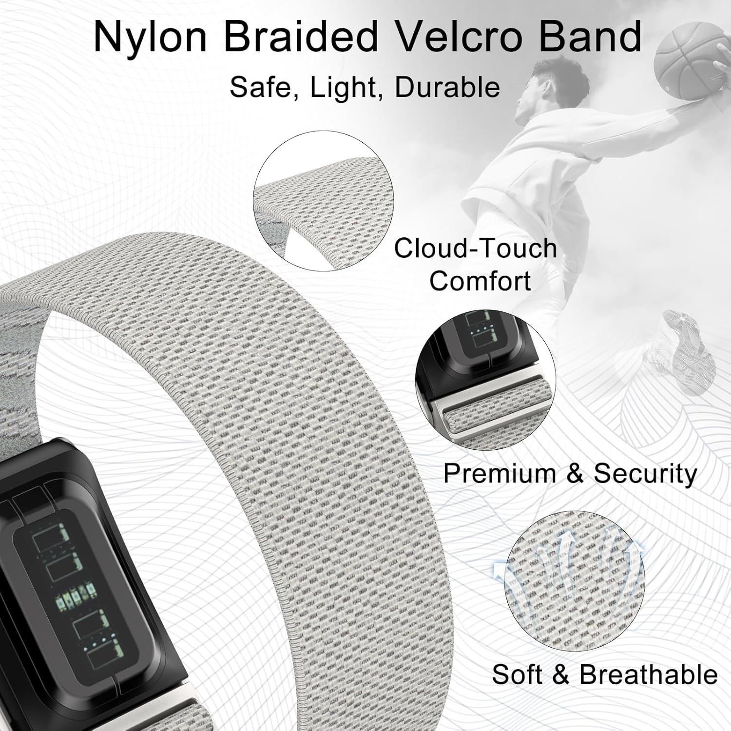 Elastic Nylon Arm Bicep Band F - Wrist Wraps Fitness 评论和价格