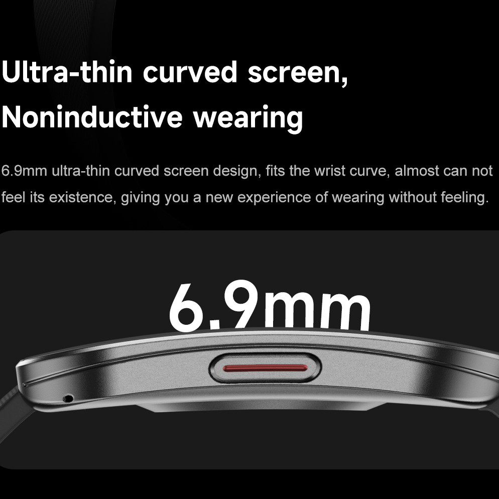 Amoled Ultra-thin Curved Water - Wrist Wraps Fitness 评论和价格