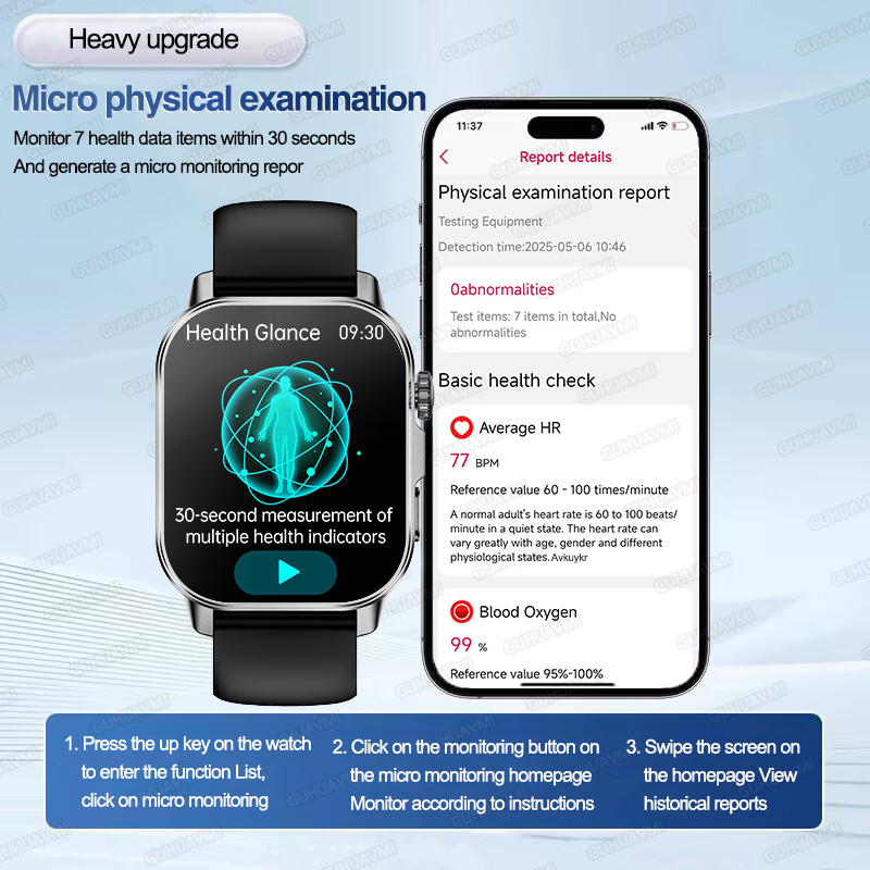 New Health Care AI Doctor Accu - Wrist Wraps Fitness 评论和价格
