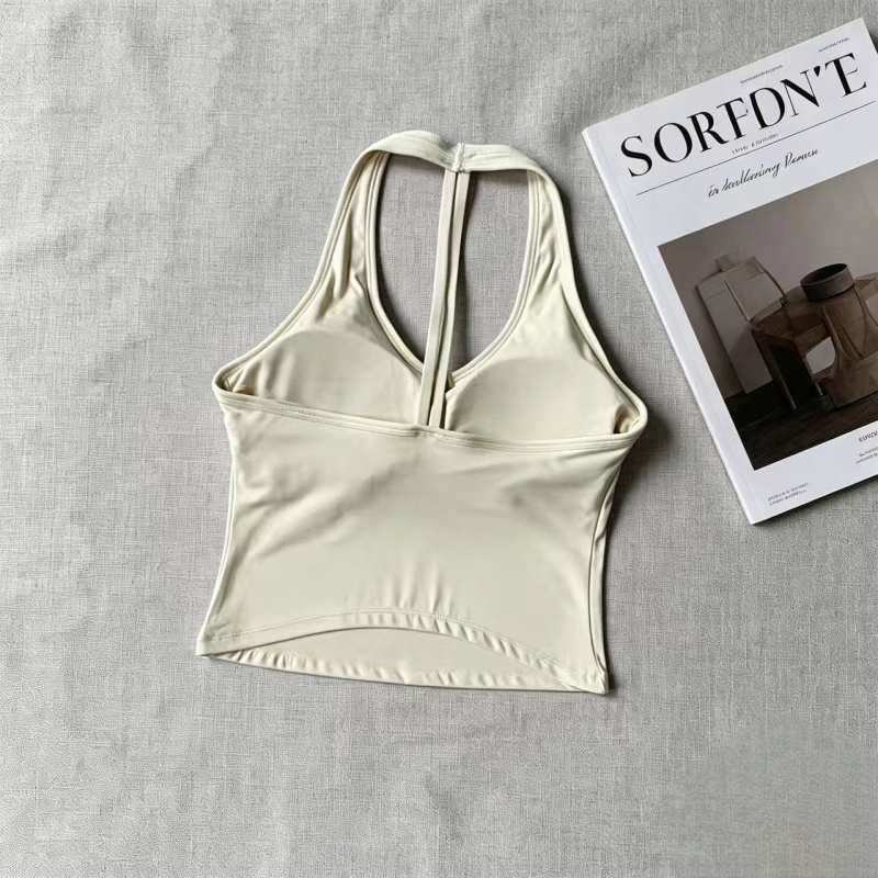 V‑Neck Halter T‑Back Yoga Tank - Yoga And Fitness Studio 评论和价格