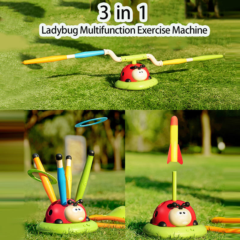 3 Styles Ladybug Rocket Launch - Gymnastics Rings 评论和价格