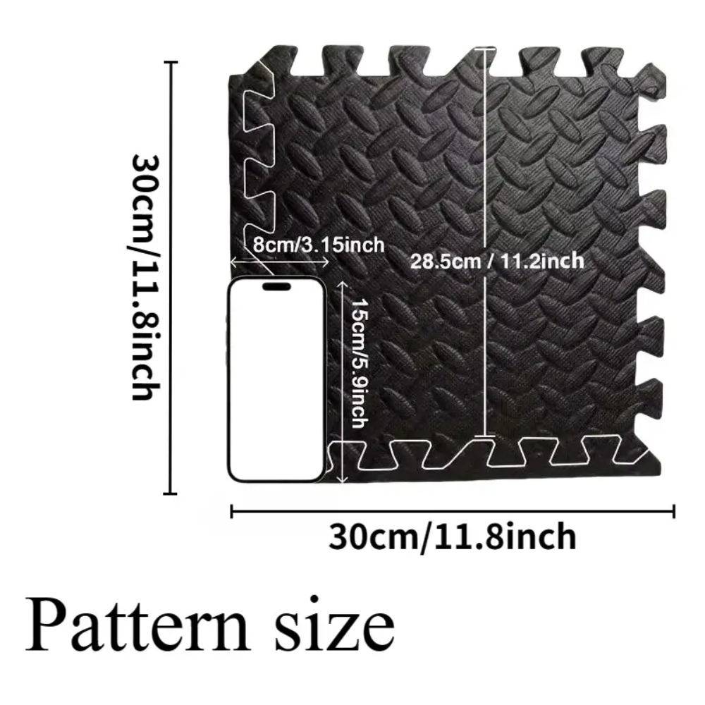 16 Piece Fitness Yoga Mat Soft - Gym Floor Mats 评论和价格