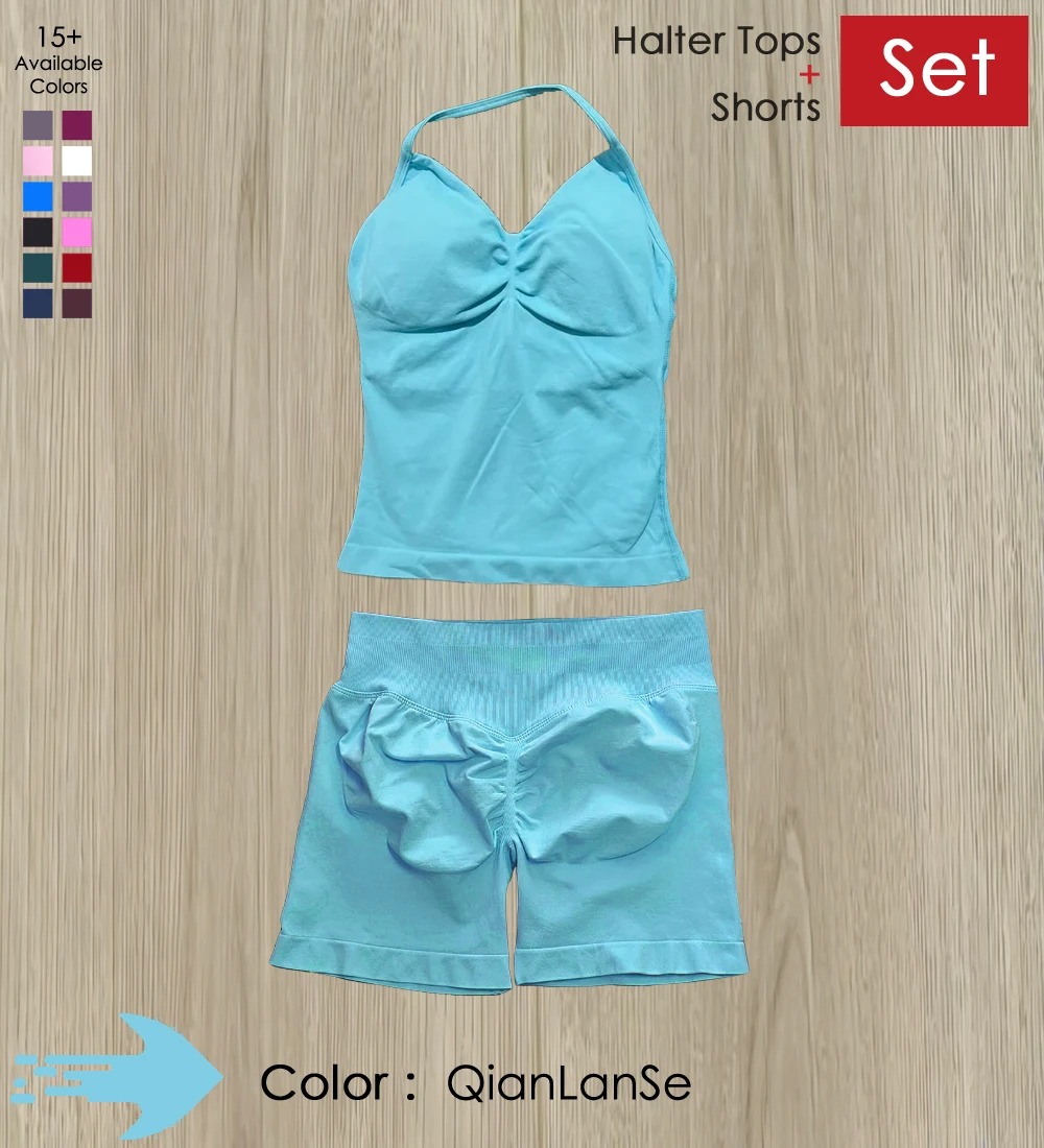 Yoga Sets Women Gym Clothes On - Yoga Fitness Online 评论和价格