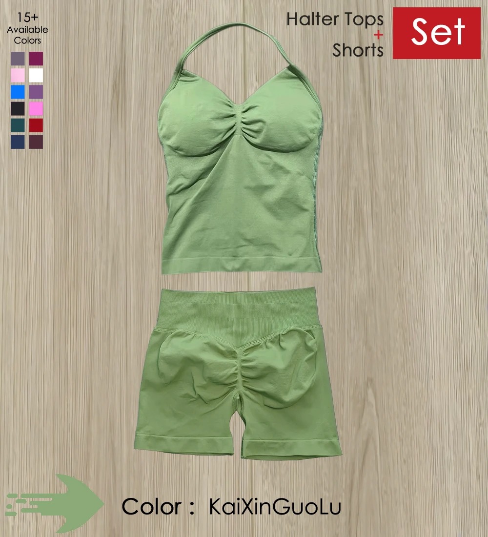 Yoga Sets Women Gym Clothes On - Yoga Fitness Online 评论和价格