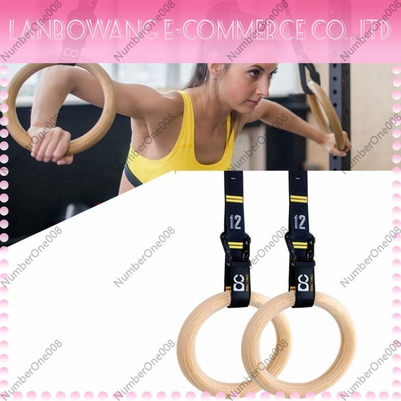 Solid Birch Wood Gymnastic Rin - Gymnastics Rings 评论和价格
