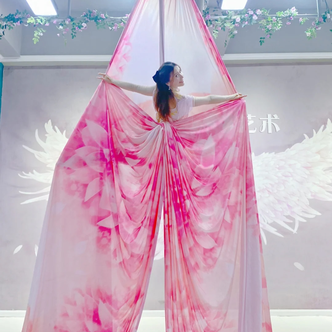 10m Aerial silks Ombre Aerial  - Yoga And Fitness Studio 评论和价格