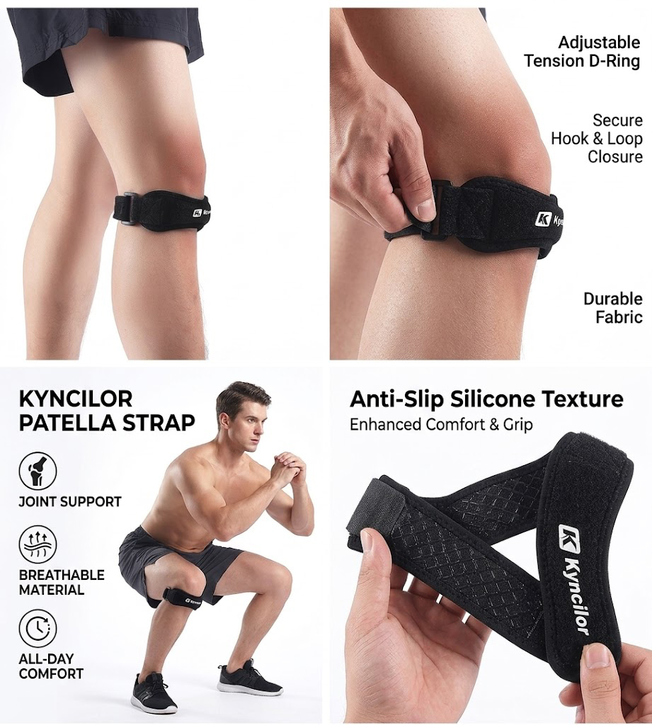 1 Sports Leg Sleeve, Full Leg  - Knee Sleeve Compression 评论和价格