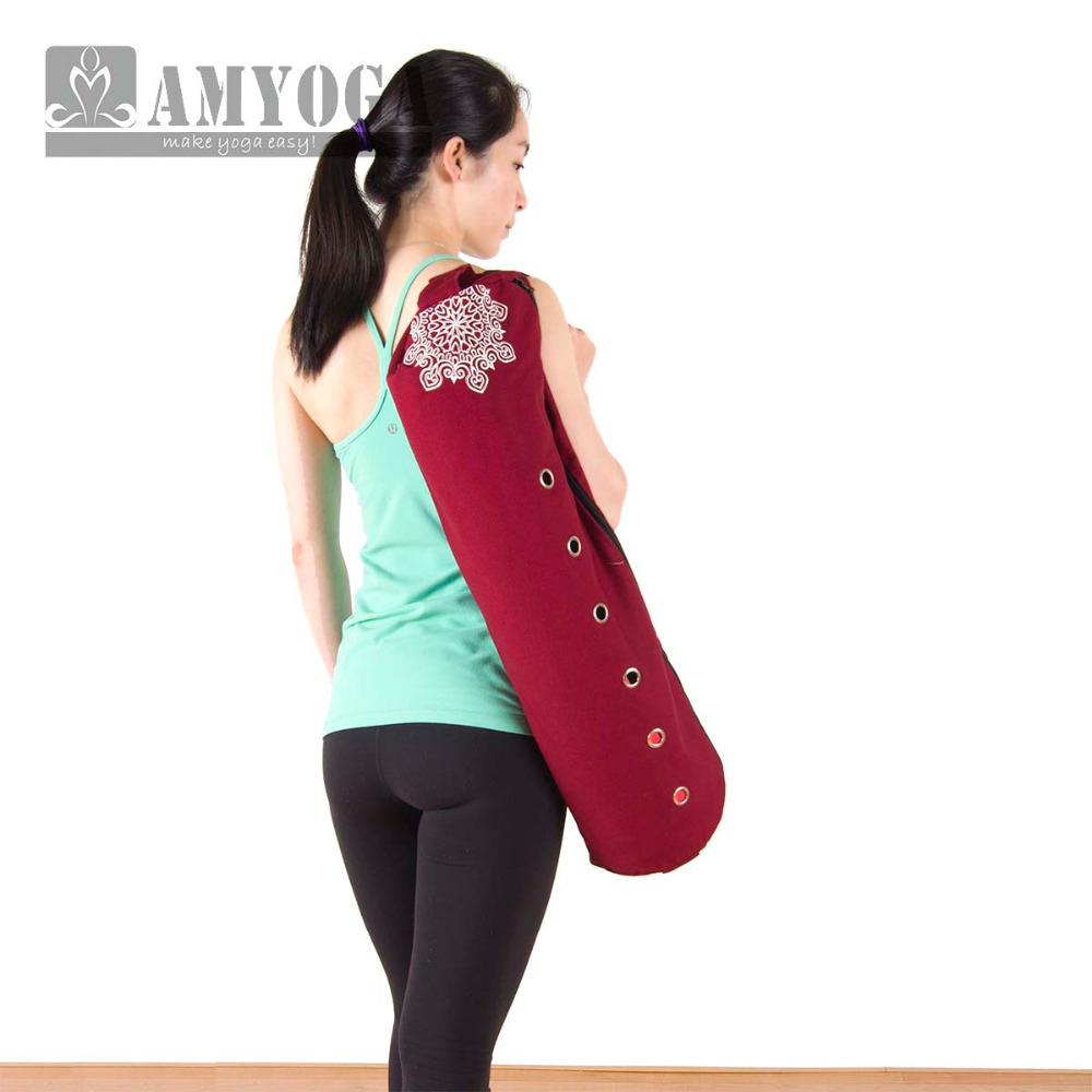 Canvas Yoga Mat Bag Single Sho - Yoga For Fitness 评论和价格
