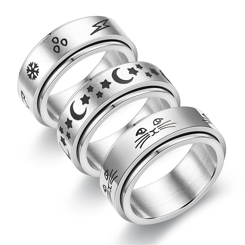 Anti Stress Anxiety Fidget Spi - Gymnastics Rings 评论和价格