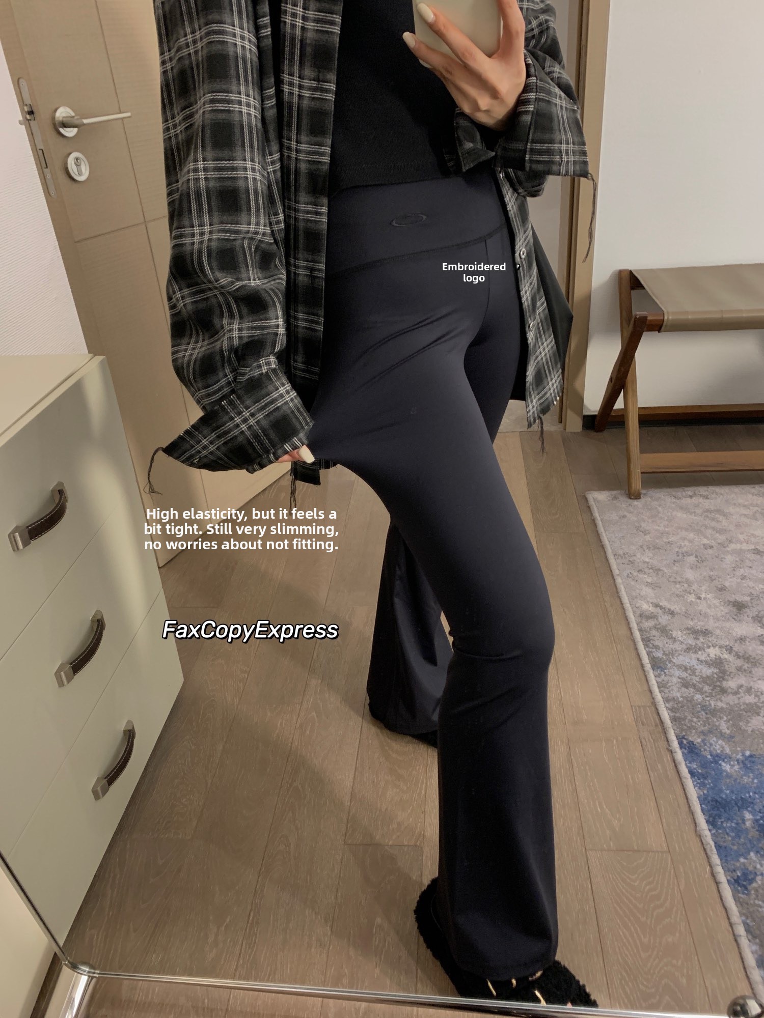 High-Waist Elastic Yoga Pants  - Yoga Fitness Online 评论和价格