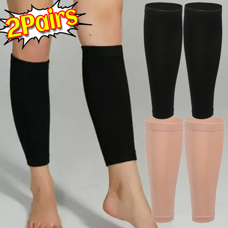 1/2Pairs Elastic Socks Calf Sl - Knee Sleeve Compression 评论和价格