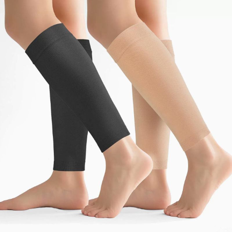 1/2Pairs Elastic Socks Calf Sl - Knee Sleeve Compression 评论和价格