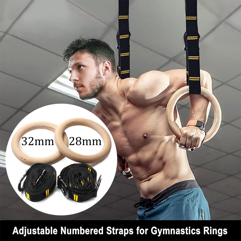 28mm 32mm Pull-up Gymnastics R - Gymnastics Rings 评论和价格