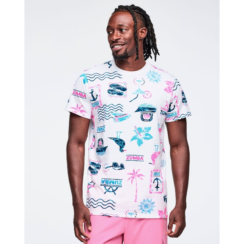 Zumba Cruise Unisex Tee T-Shir - Zumba & Yoga Fitness By Anushree Pune Reviews 评论和价格
