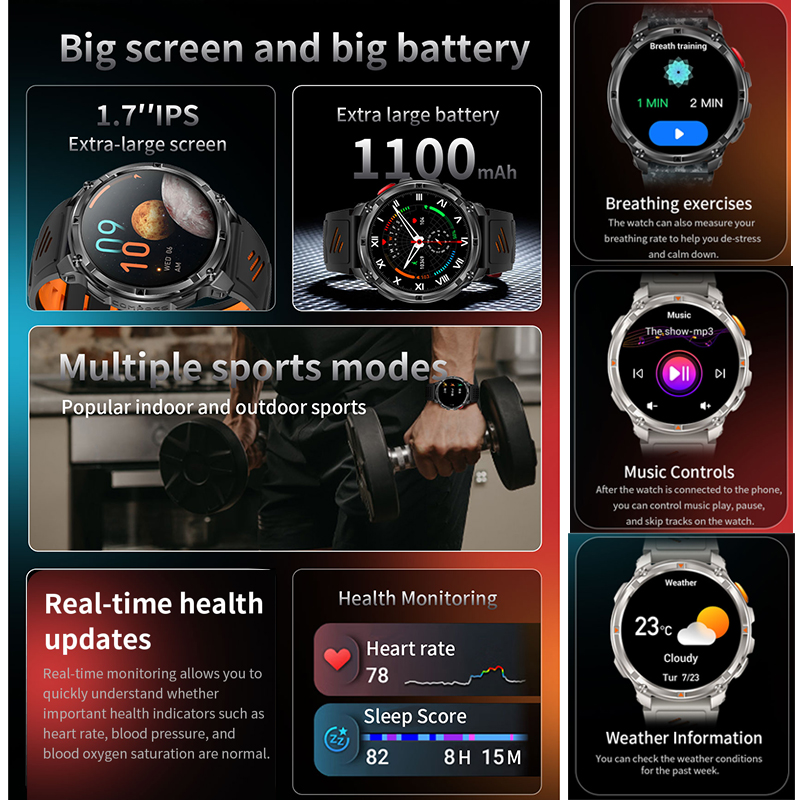 2026 New T-Rex3 Pro 1100mAh Ba - Wrist Wraps Fitness 评论和价格