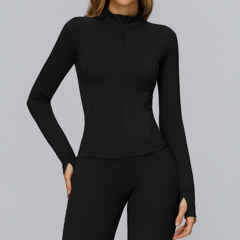 Spring Yoga Clothes For Women  - Yoga Fitness Jacket 评论和价格