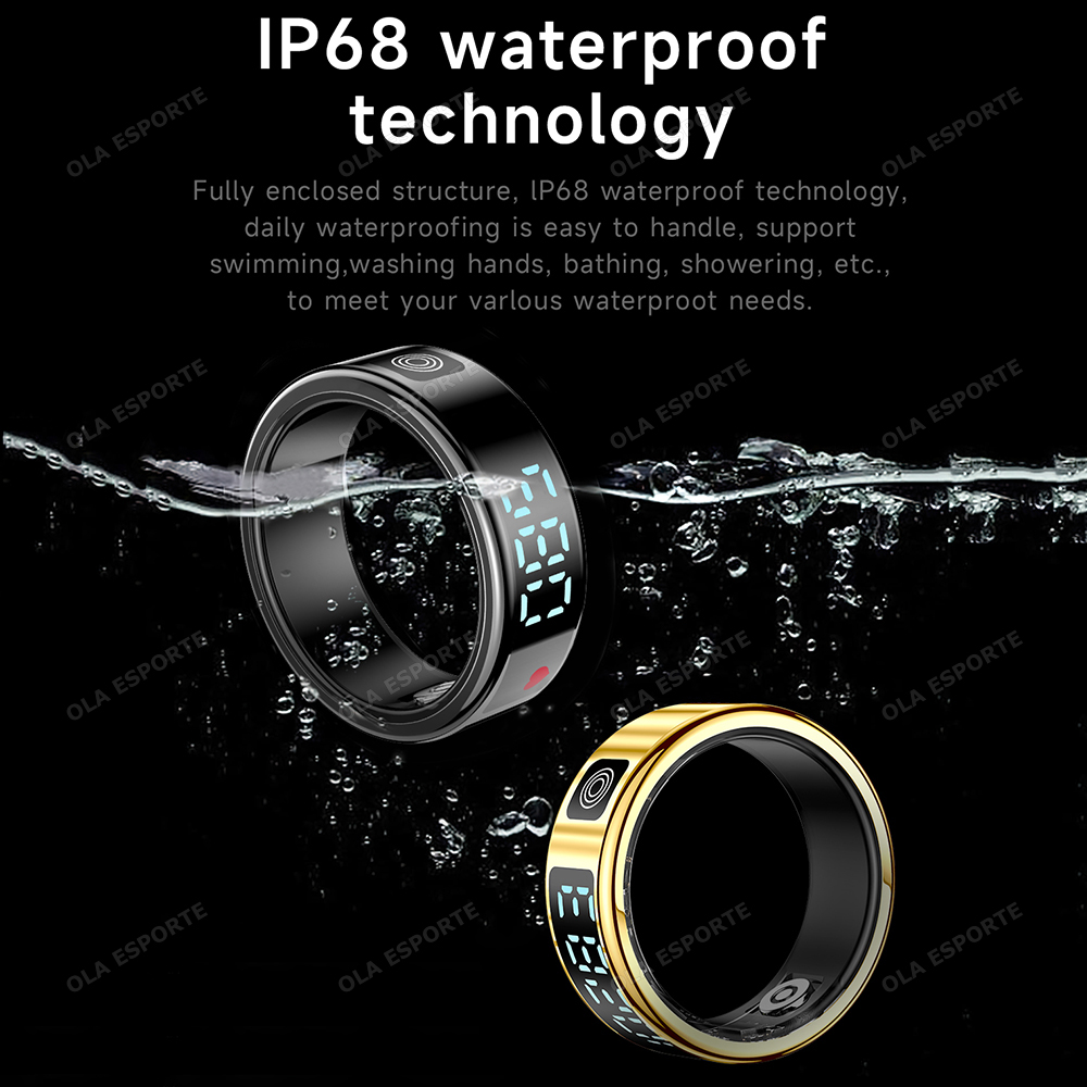 Smart Ring Digital Display Fit - Gymnastics Rings 评论和价格