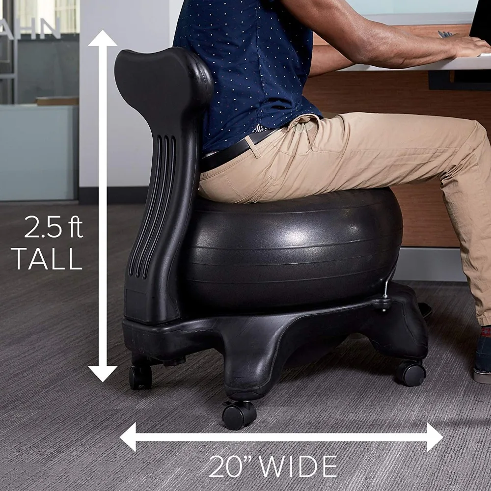 Balance Ball Chair Exercise St - Exercise Ball Stability 评论和价格
