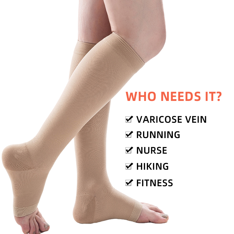 S-5XL 2pcs/Pair Medical Compre - Knee Sleeve Compression 评论和价格